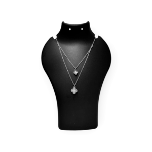 Double White Artificial Gems New Design Chain locket.