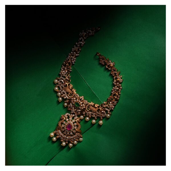 Moti Kundan AD Stone Neck Set