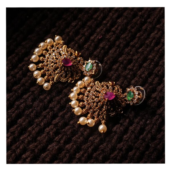 Moti Kundan AD Stone Neck Set - Image 2